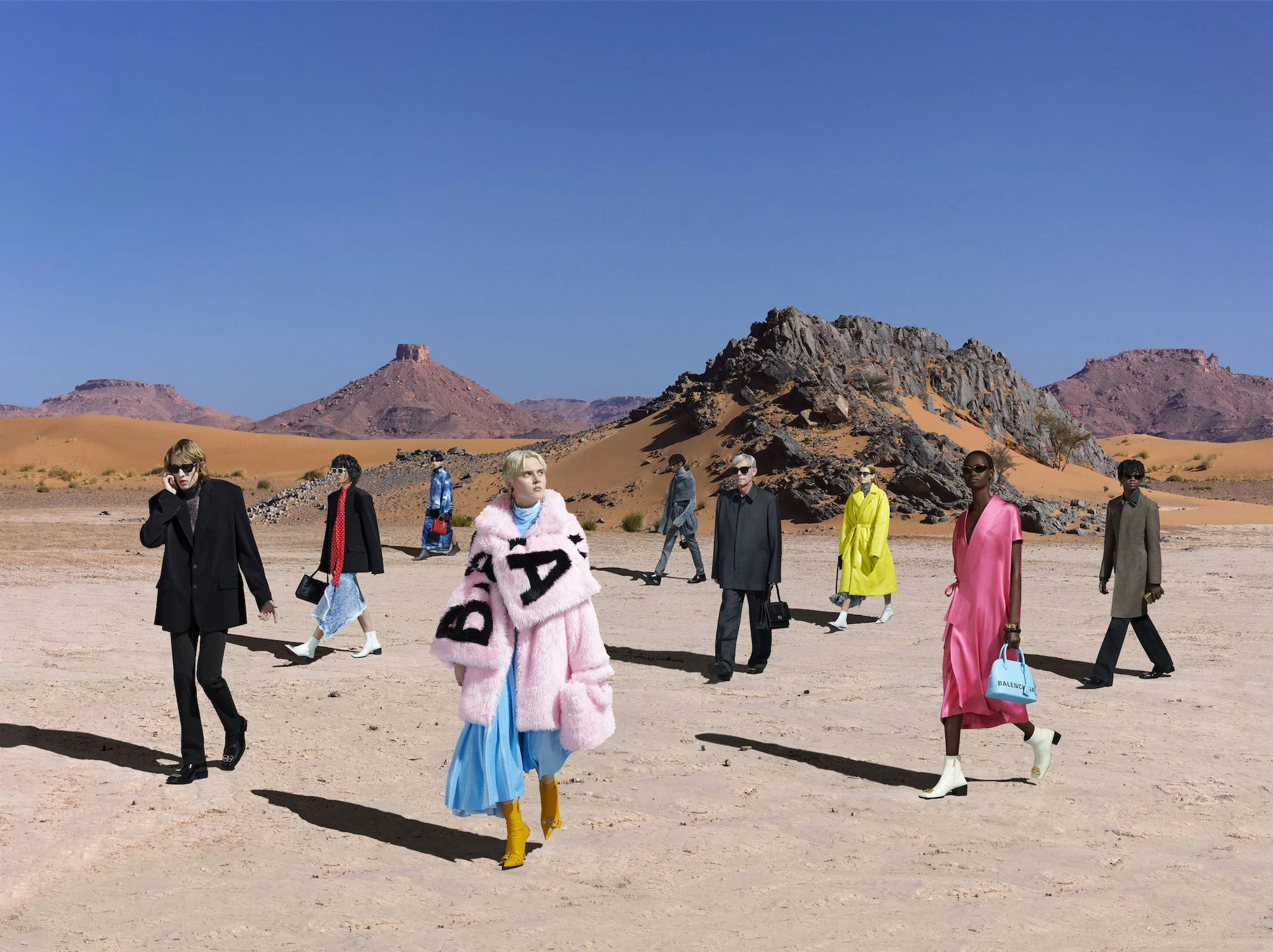 Campagne automne 2019 de Balenciaga, signée de Jean-Pierre Attal (© 2019 Jean-Pierre Attal/Balenciaga)