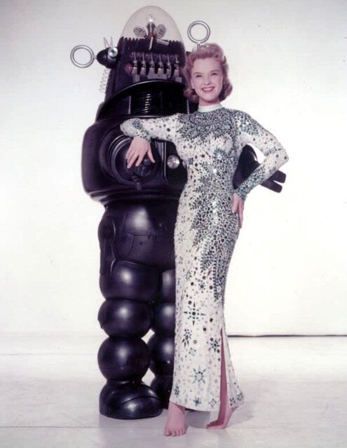 Details about   WOMENS DRESS FORBIDDEN PLANET ROBBY ROBOT ANNE FRANCIS SCI FI B-MOVIE S-XL