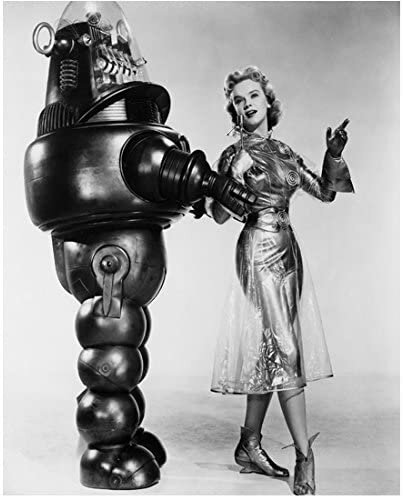 Details about   WOMENS DRESS FORBIDDEN PLANET ROBBY ROBOT ANNE FRANCIS SCI FI B-MOVIE S-XL