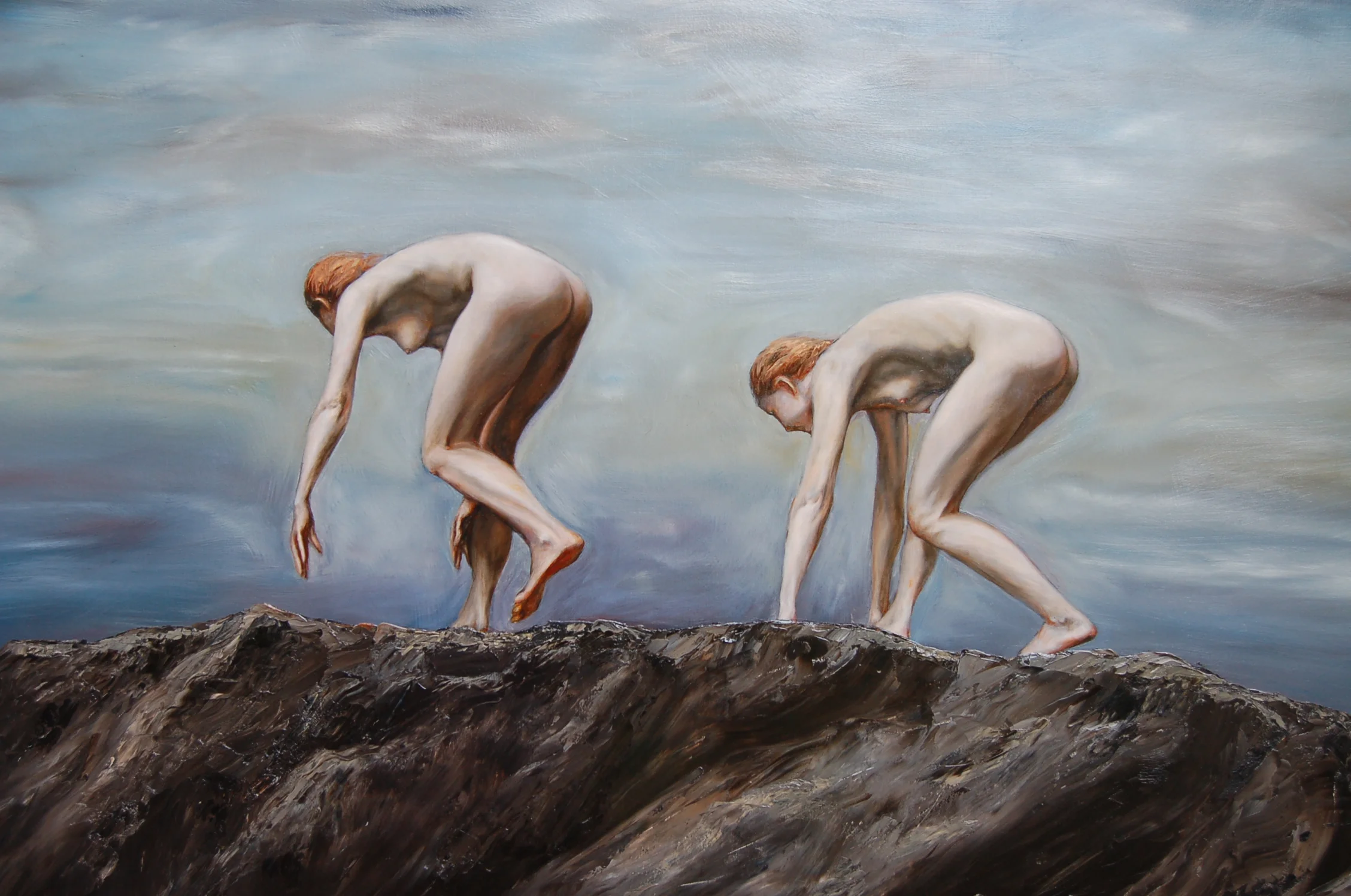  Oil on Linen  42" x&nbsp; 30"    