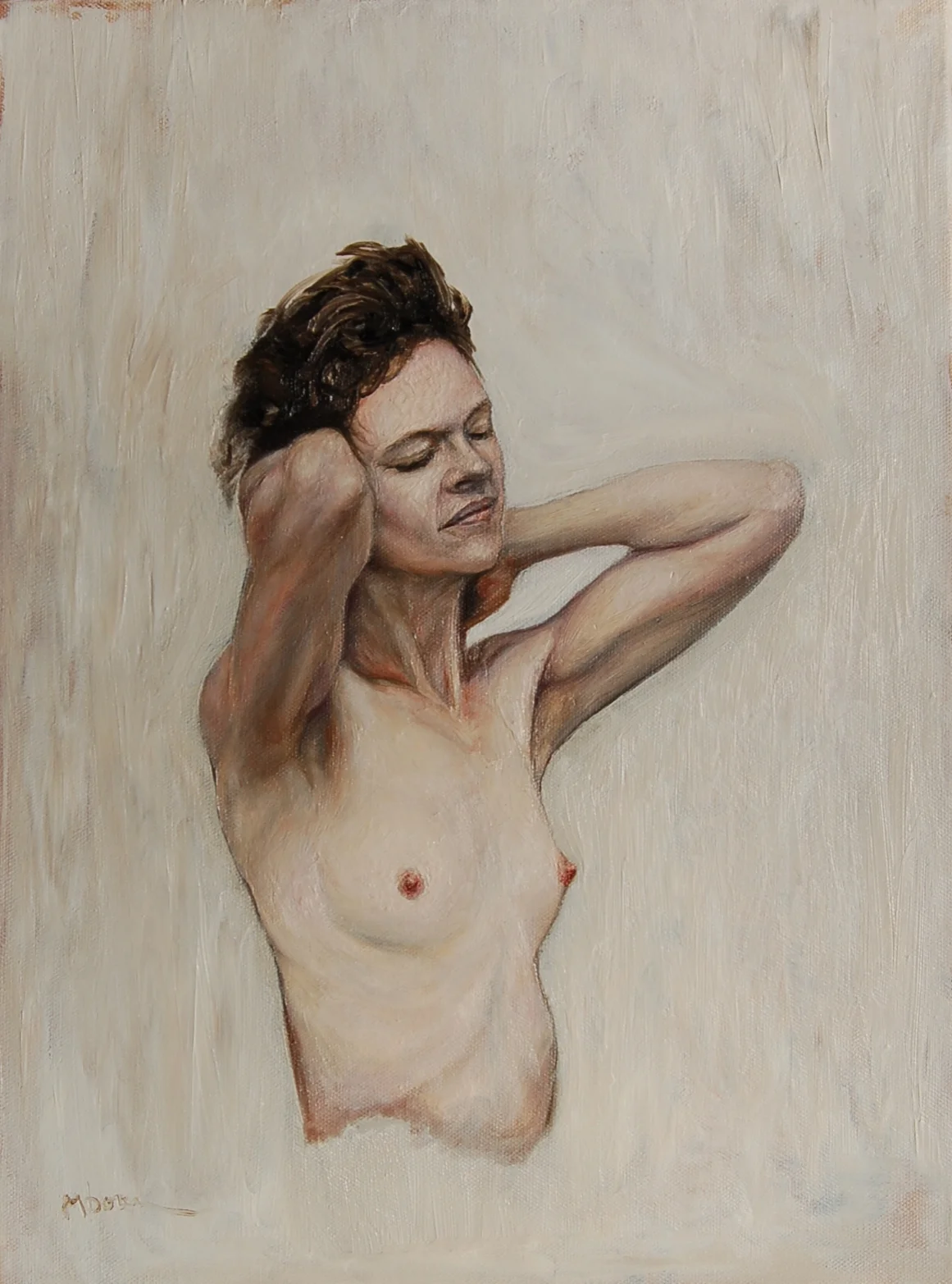  Oil on Linen  12" x 14"&nbsp; 