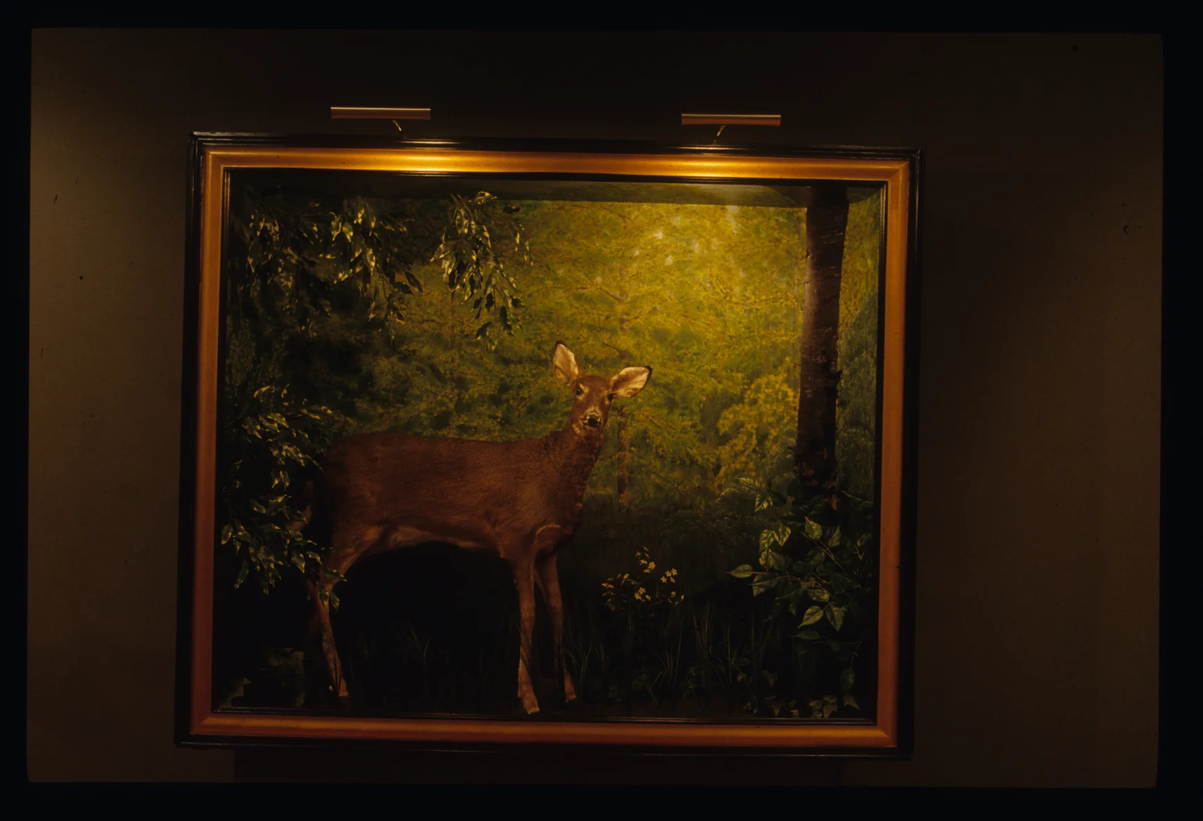 "Doe in the Forest" (stuffed with 5 copies Paradise Lost, 3 copies Paradise Regained)