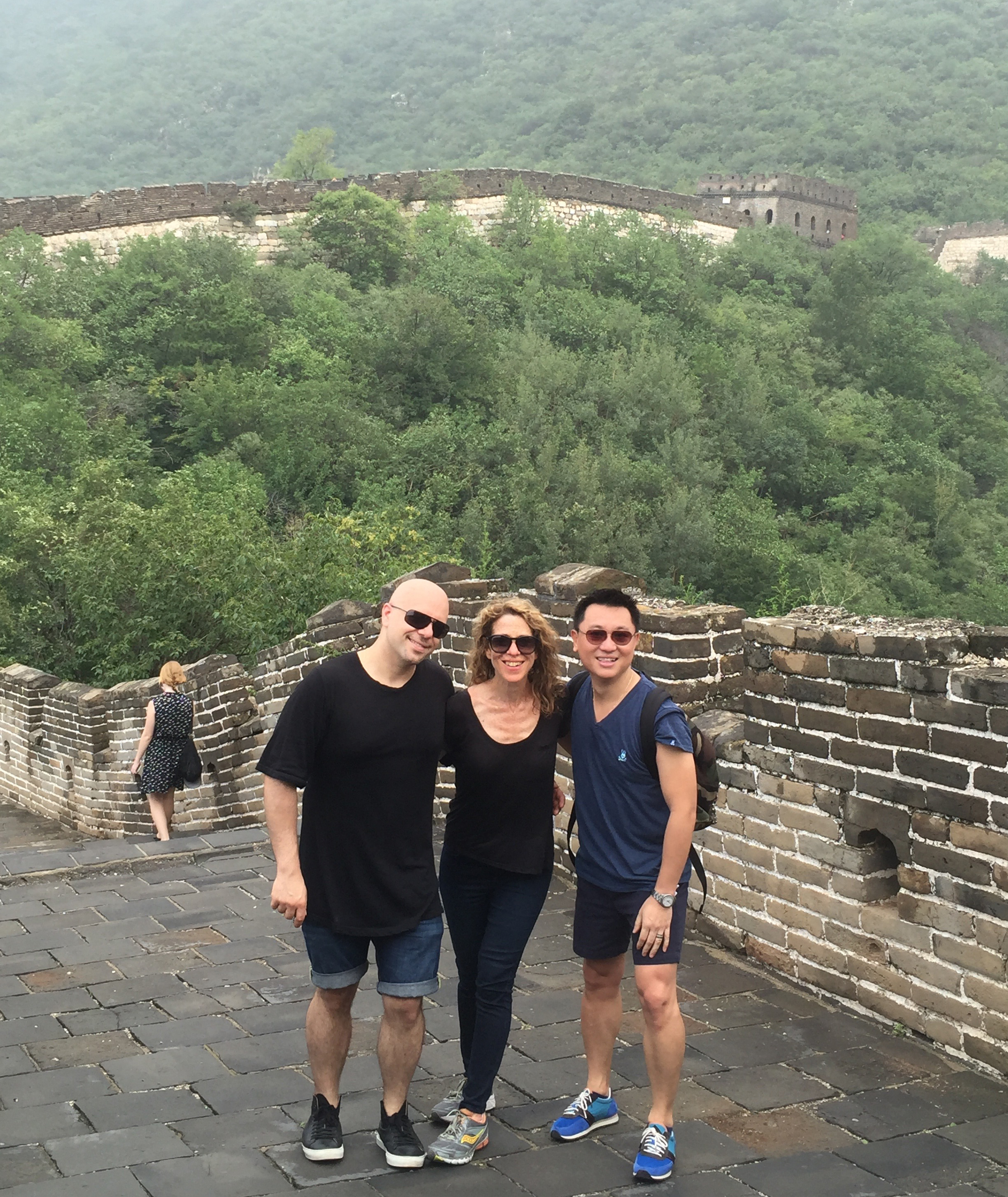 New Yorkers on the Great Wall, with Claudio Cina and Chee Chung
