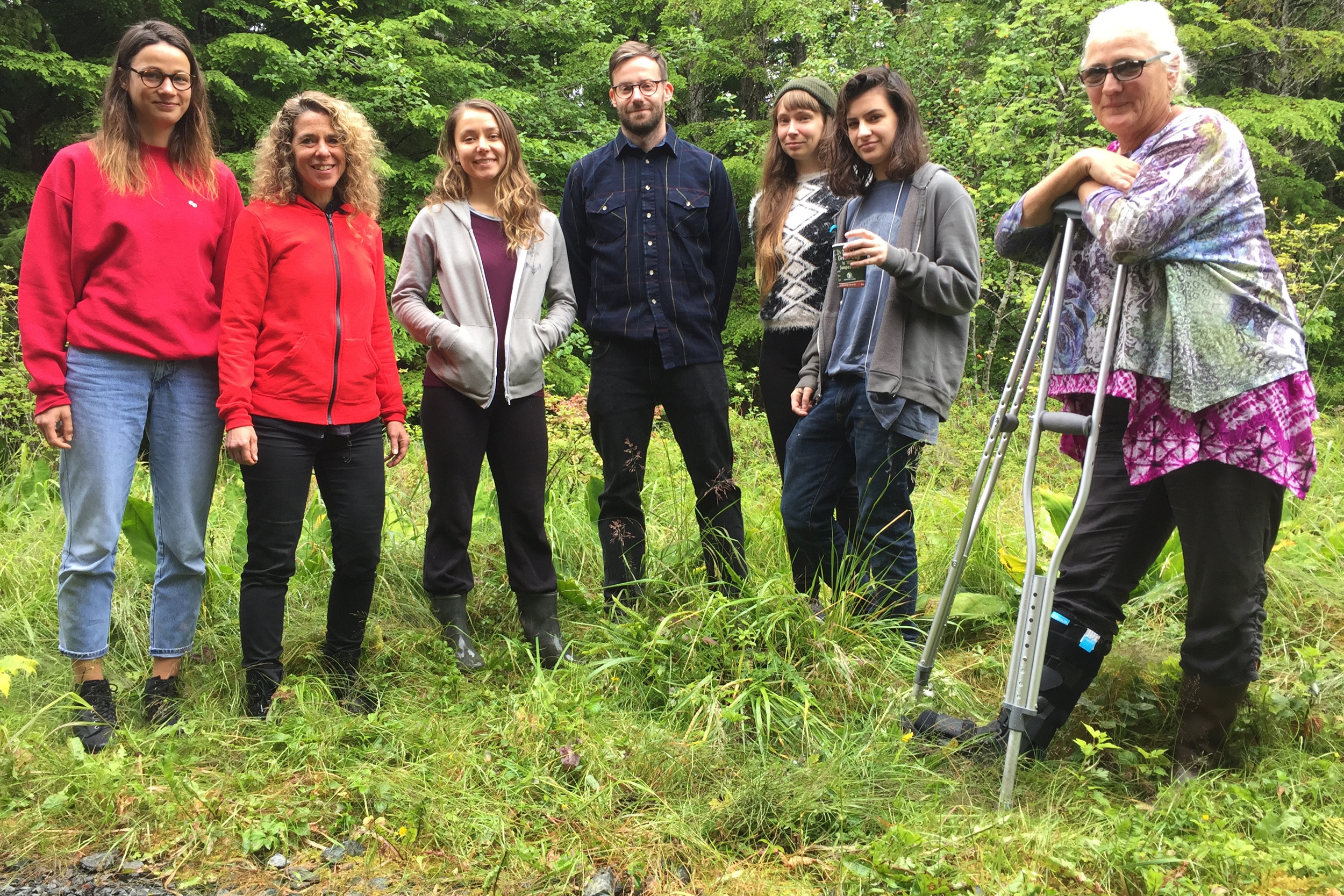 Our class: Hannah Brinkmann, me, Nora Skeele, Marcus Gruber, Mona Ring, Lila Frankenstein, Lori Beraha, missing Carolyn Annerud