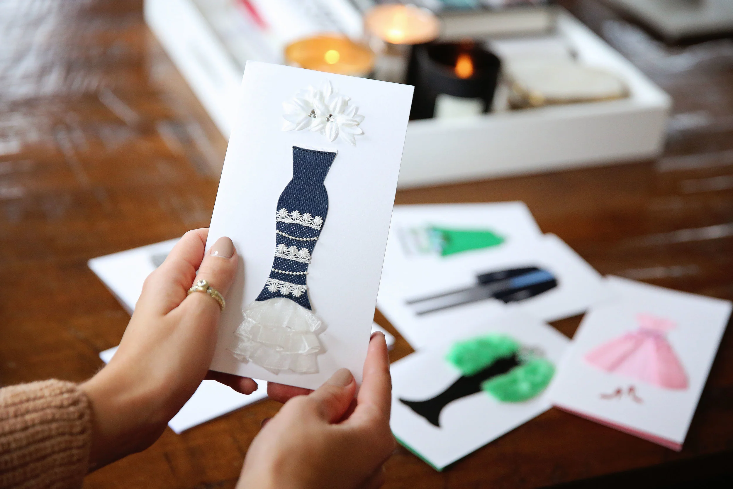 fashion greeting card