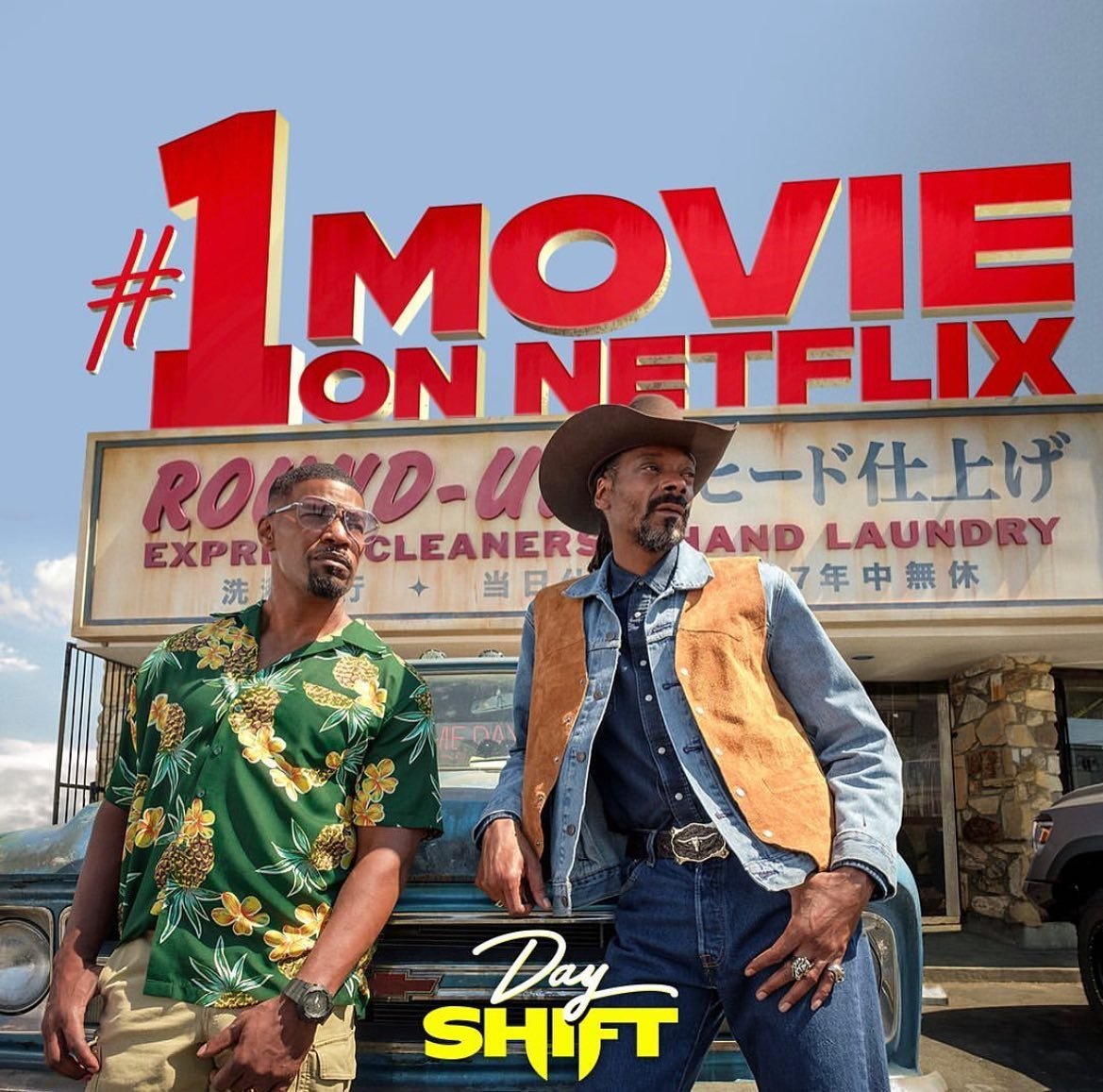 DAY SHIFT NUMBER 1 IN 79 COUNTRIES ON NETFLIX