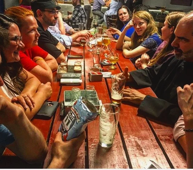 Our first night in DC was such a hit! So we'll be back next week for some more brews! We're busy this week across the country so now that everyone's back on social media after Lent, check back here to find out where we're headed! #noagendas #catholicbeerclub #cbcwashingtondc #cbcphoenix #cbcdesmoines #cbcdallas #cbcfargo #cbchonolulu 📷cred: @jamesvgrimaldi