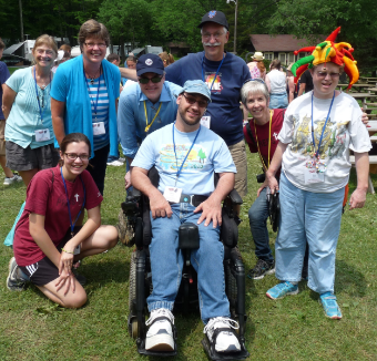 1st Place team-Amazing Scavenger Hunt-Wally,jr and his camper friend