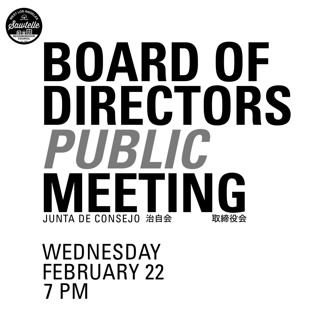 Board of Directors Public Meeting 
