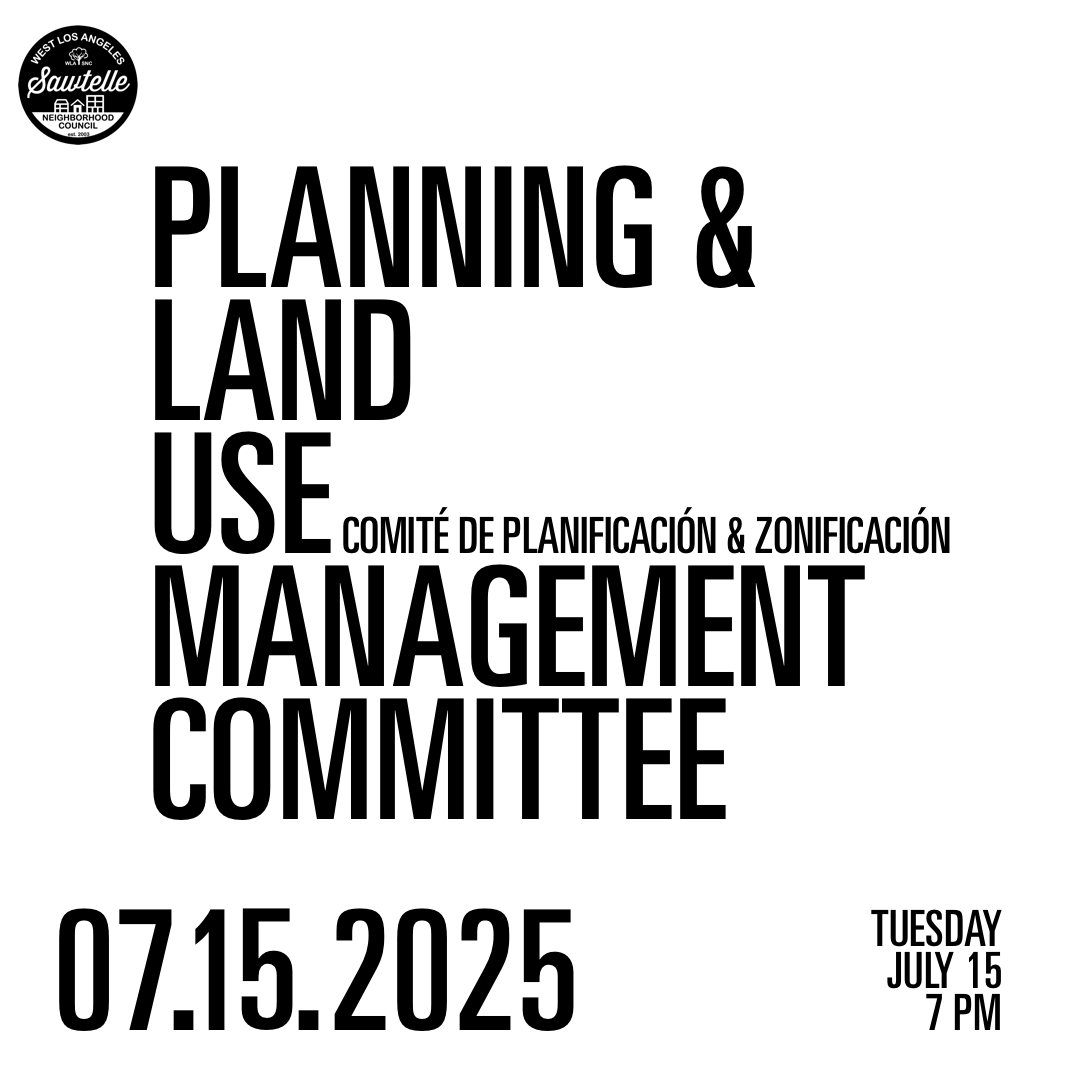 PLANNING AND LAND USE MANAGEMENT COMMITTEE PUBLIC MEETING
