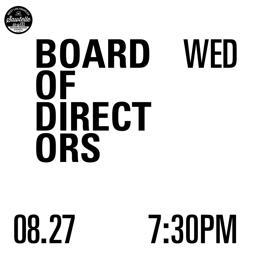 BOARD OF DIRECTORS PUBLIC MEETING