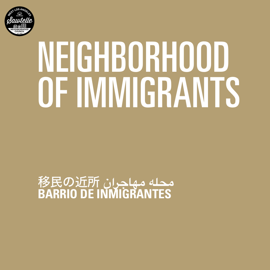 NEIGHBORHOOD OF IMMIGRANTS
