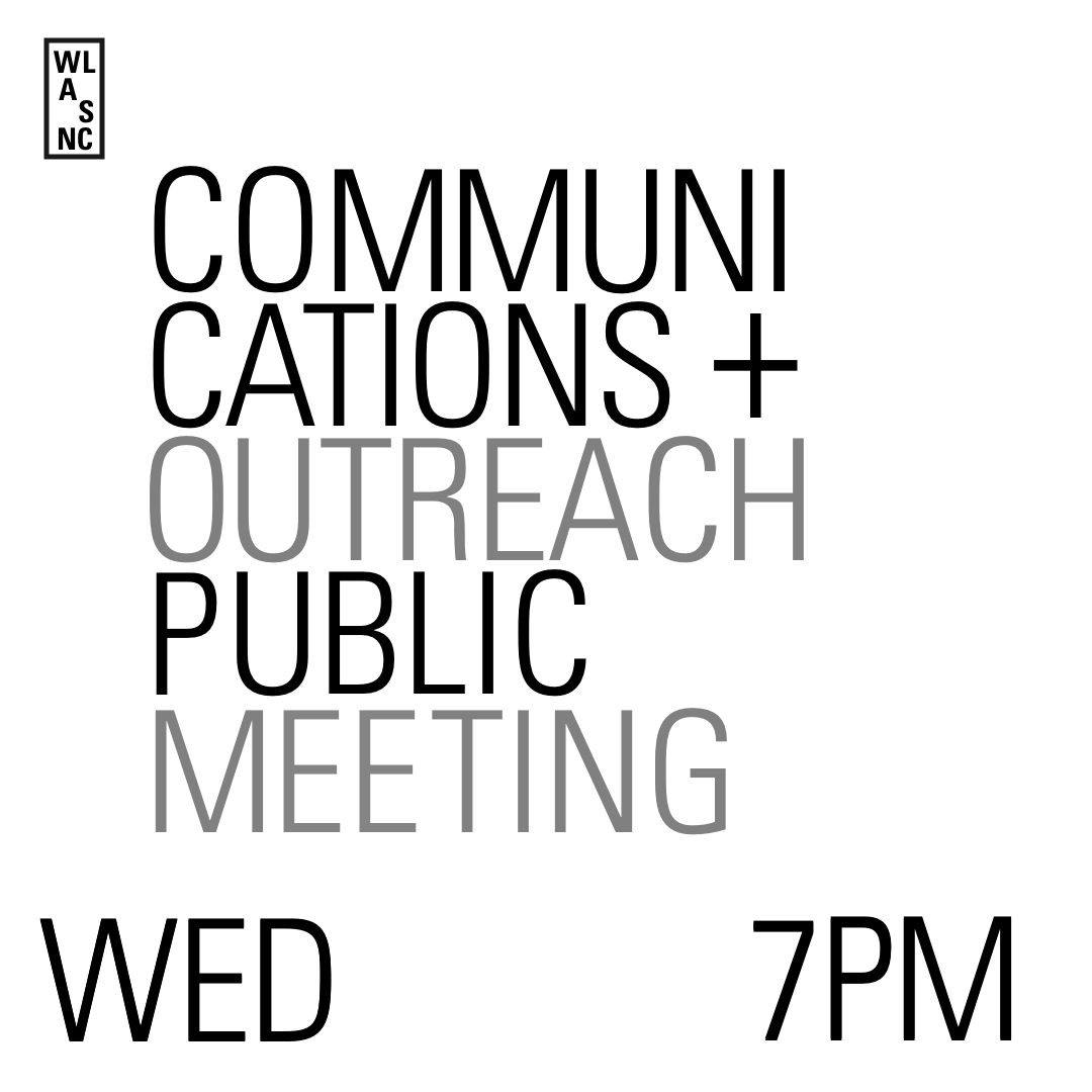 COMMUNICATIONS + OUTREACH PUBLIC MEETING 