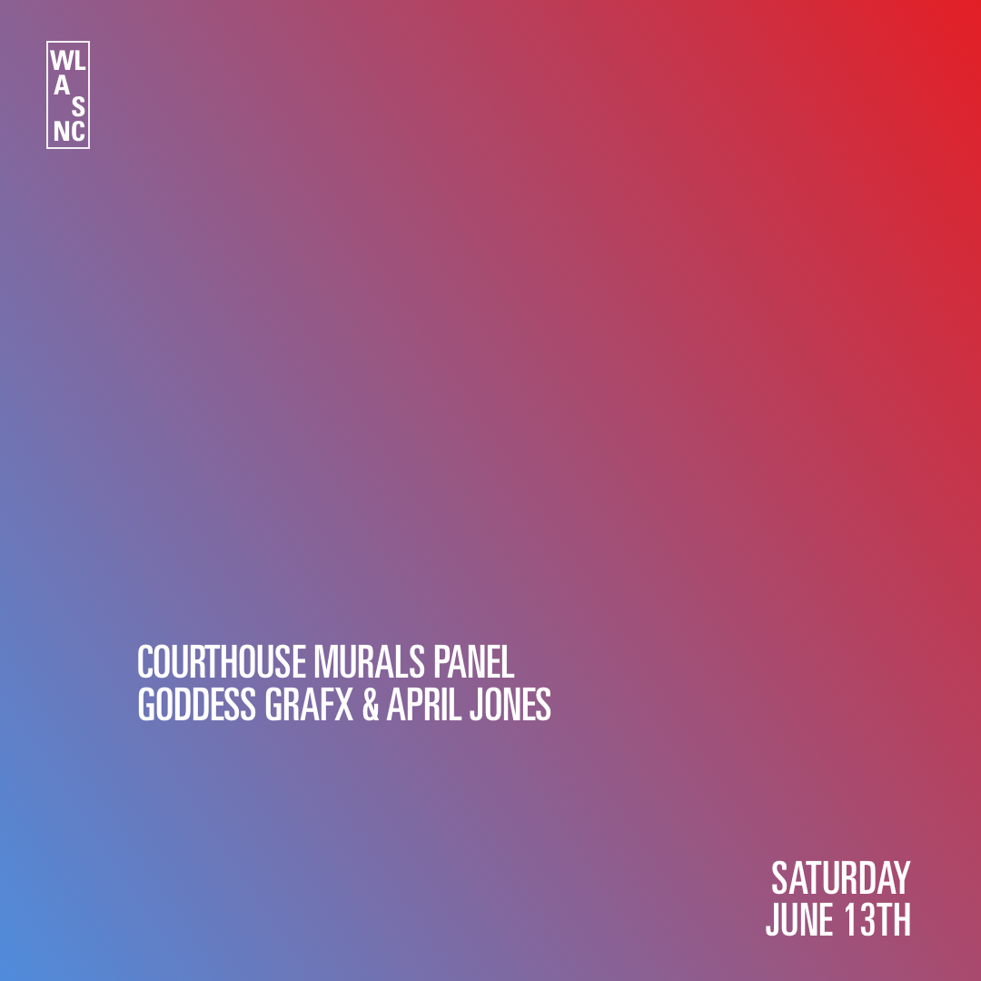 COURTOUSE MURALS PANEL: GODDESS GFAX AND APRIL JONES