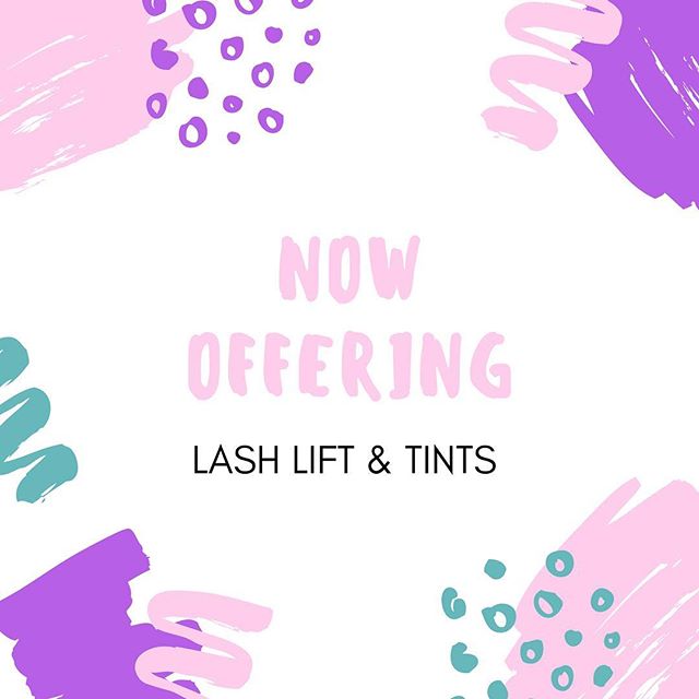 Make your eyes pop utilizing your own lashes with a lash lift and tint!  Results are long lasting (6 weeks) and require no maintenance! Lash Lifts curl  the eyelashes upward and the tint darkens them to give an appearance of having longer and darker 