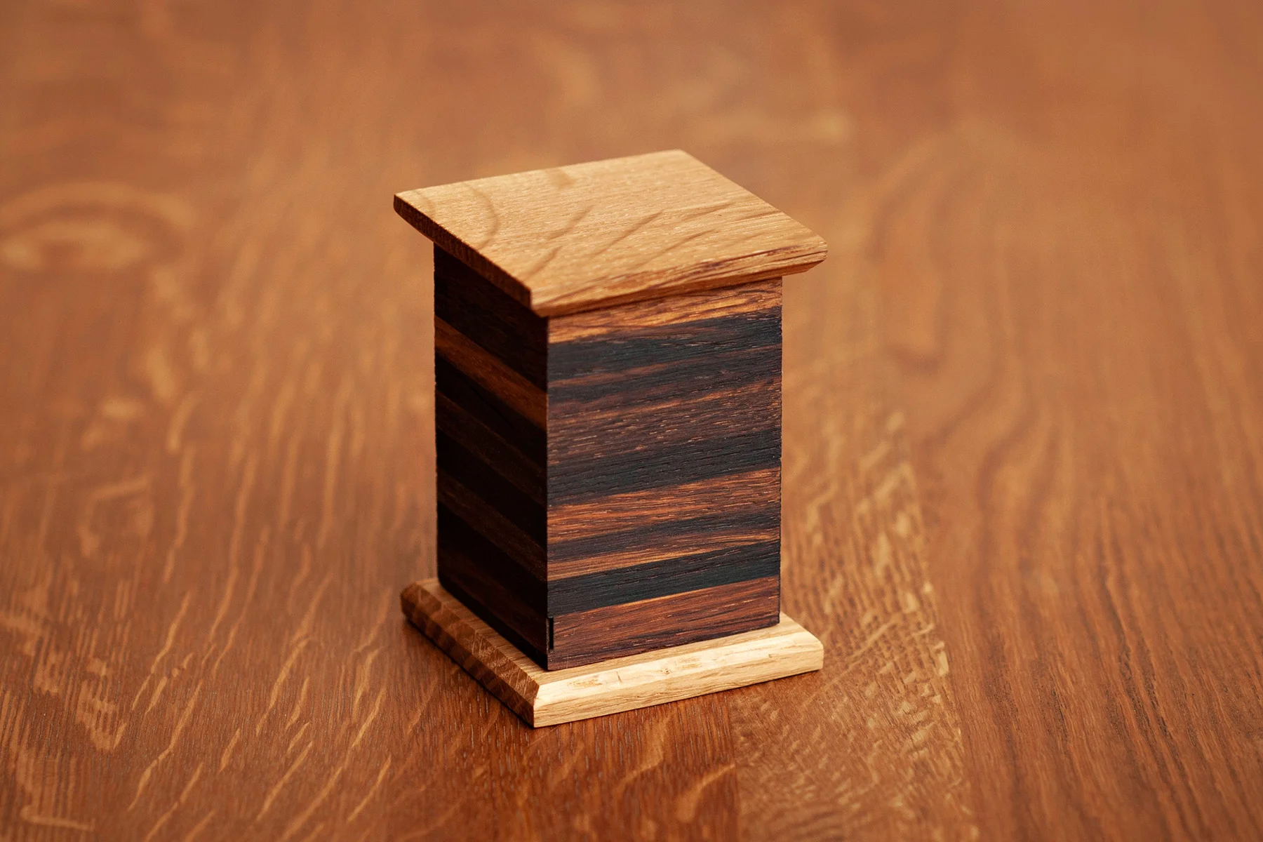 Cremation Urn Made from Wine and Whiskey Barrels The Keepsake