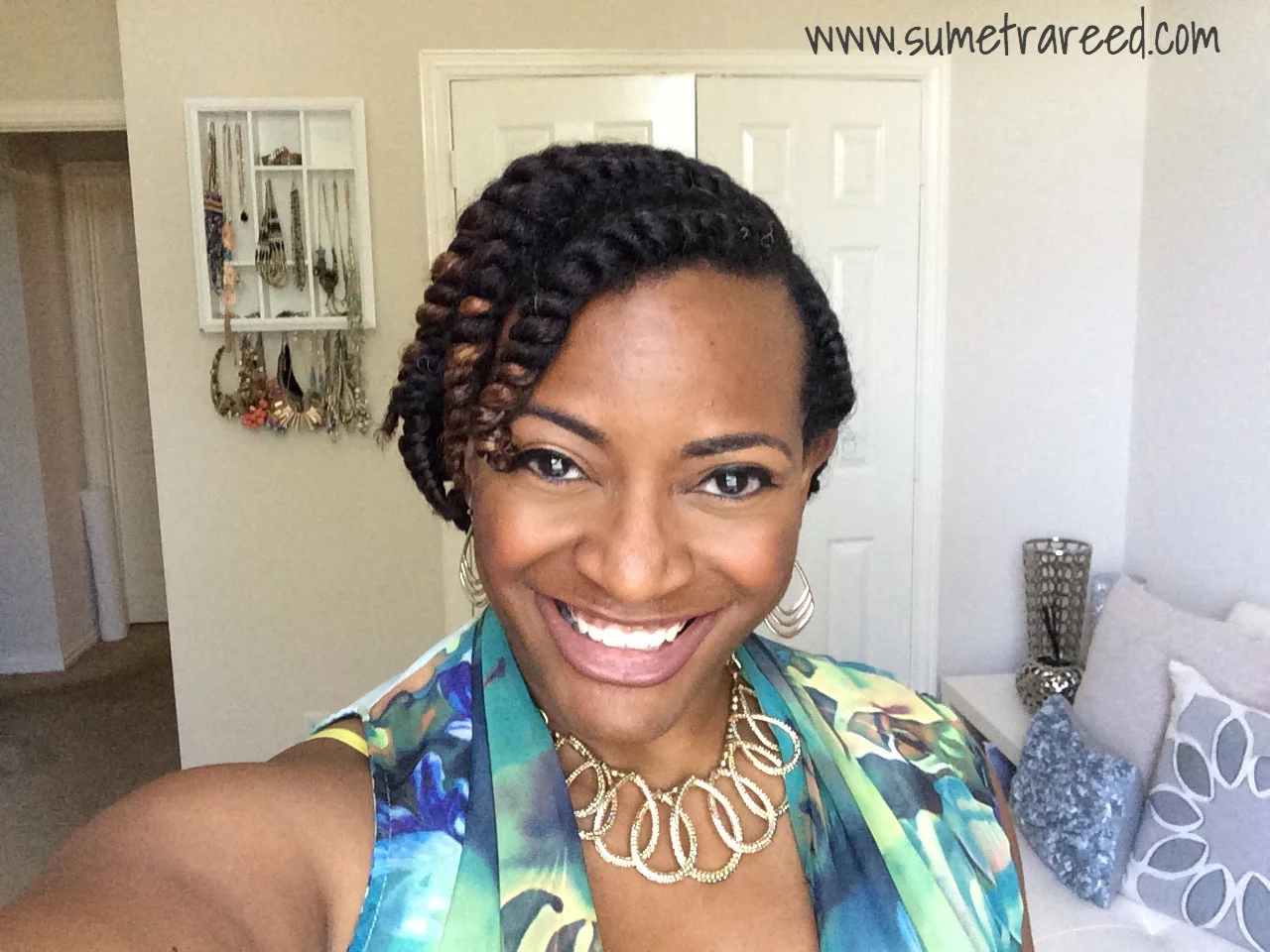 Flat twists after washing and conditioning with TGIN