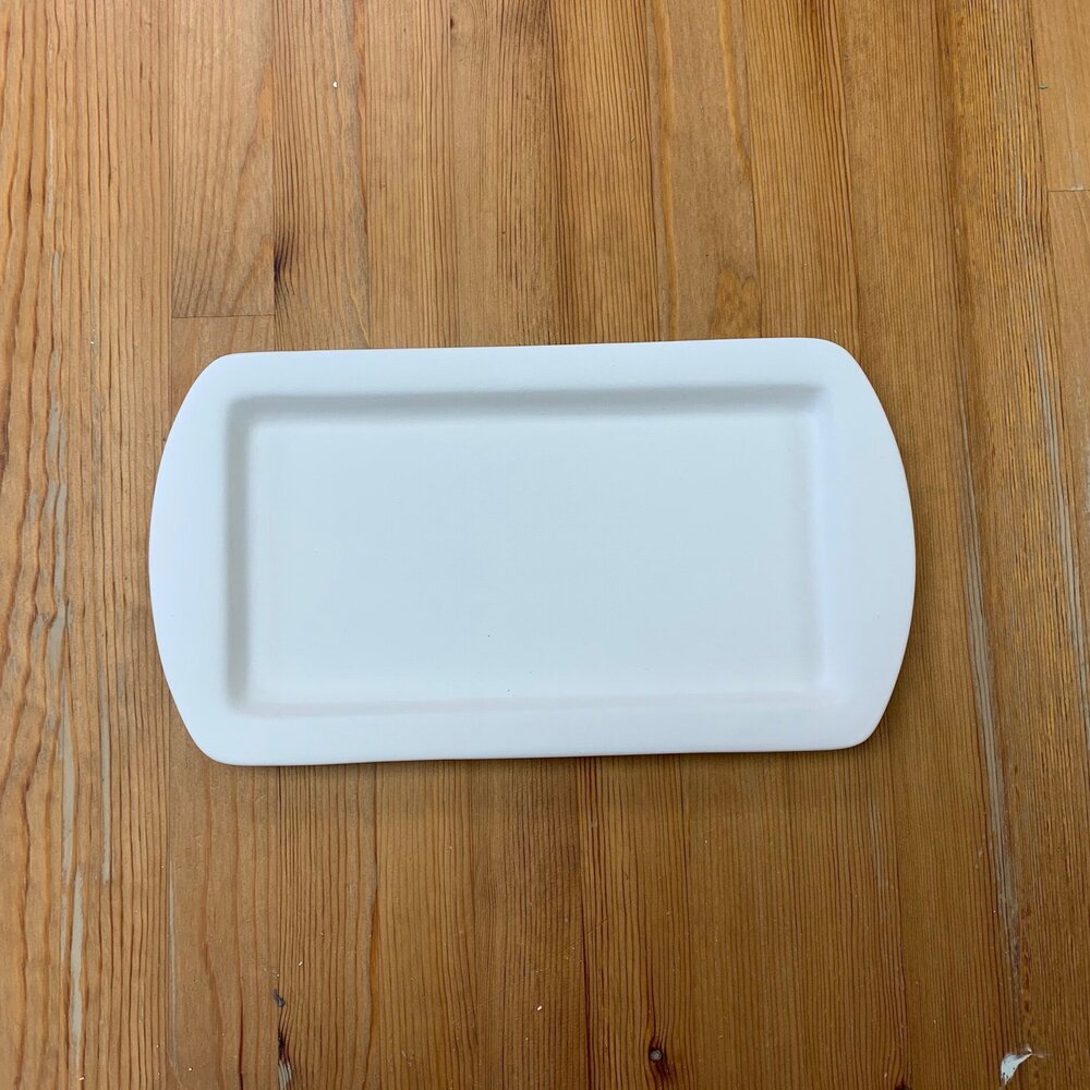 White Paint Trays - 6 Pc.