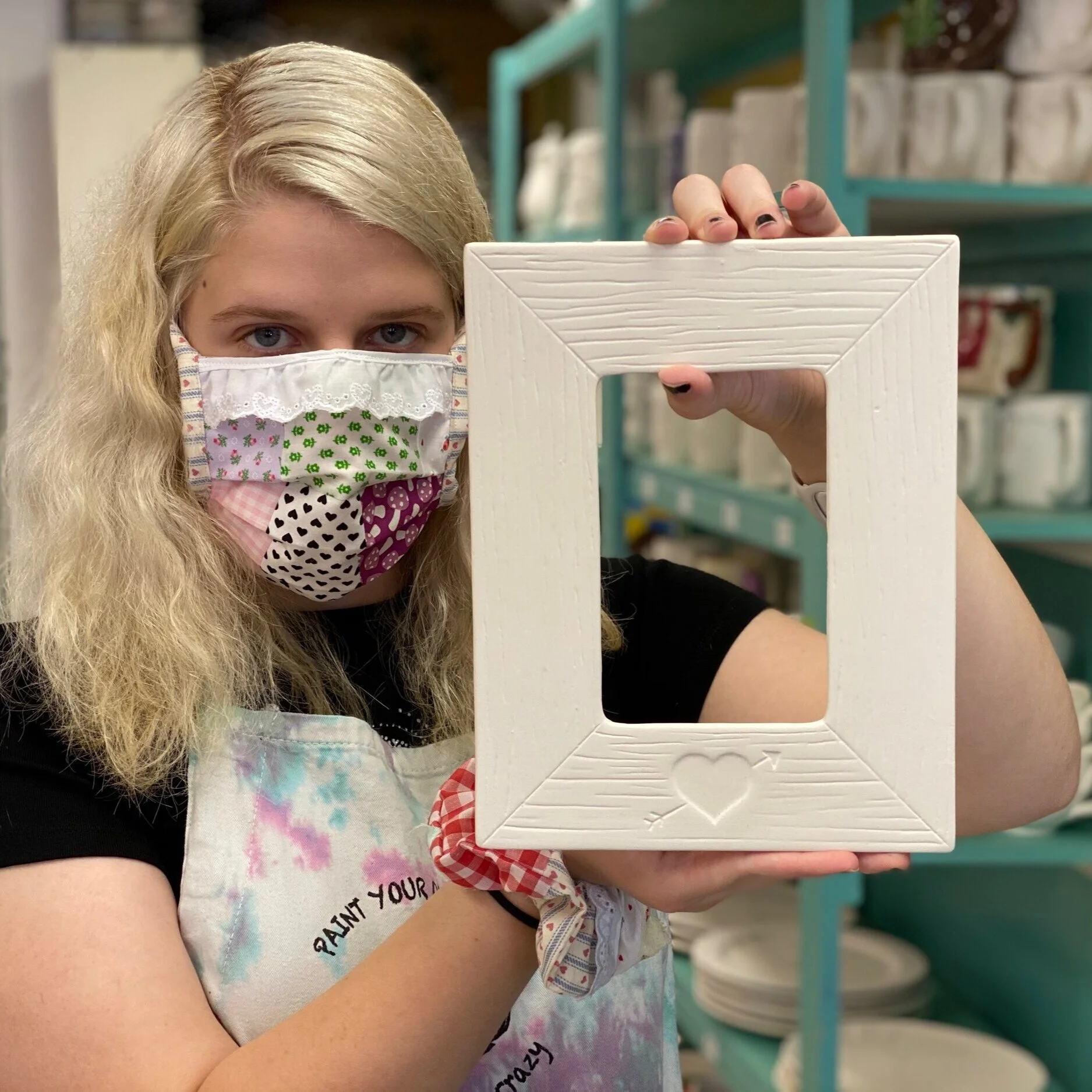Sweetheart Frame — Paint Your Own Pottery