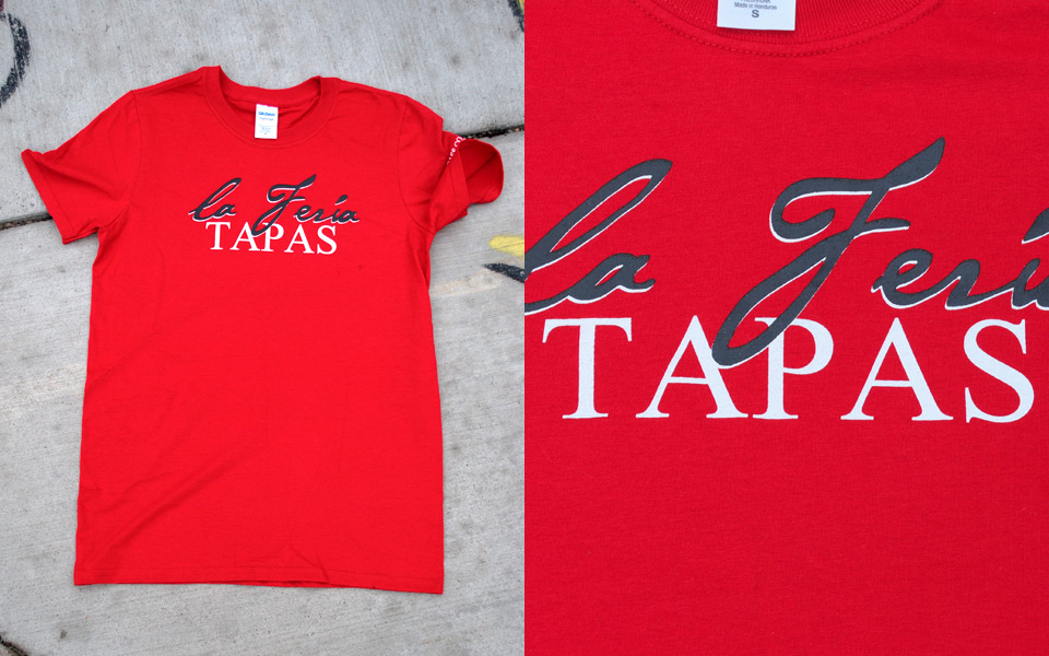T-shirt for La Feria Tapas
