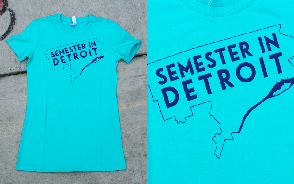 T-shirt for Semester in Detroit