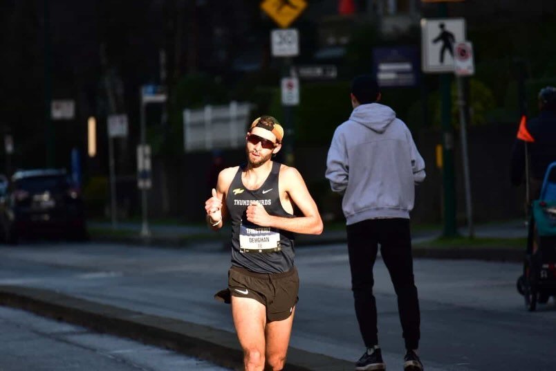 Thunderbirds athletes had some great performance at the RunVan First Half!

Top three Thunderbirds female finishers:
1) Jenna Melanson - 5th overall: 1:13:56
2) Ally Ginther - 6th overall: 1:14:13
3) Jenna Schulz - 10th overall: 1:17:23

Top three ma