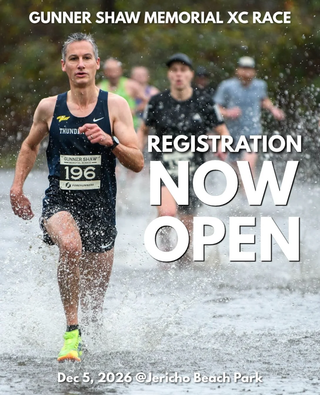 Have you ever wanted to race at Jericho Beach Park?

If so, registration is now open for the Gunner Shaw Memorial XC Race which takes place at Jericho Beach Park on December 5, 2026!

🔗 Click the link in our bio to register

#run #running #crosscoun