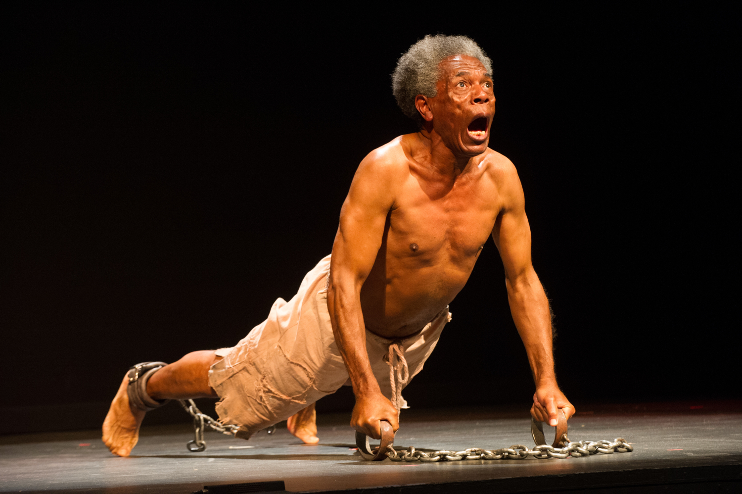 André De Shields as Frederick Douglas in Mine Eyes Have Seen the Glory.
