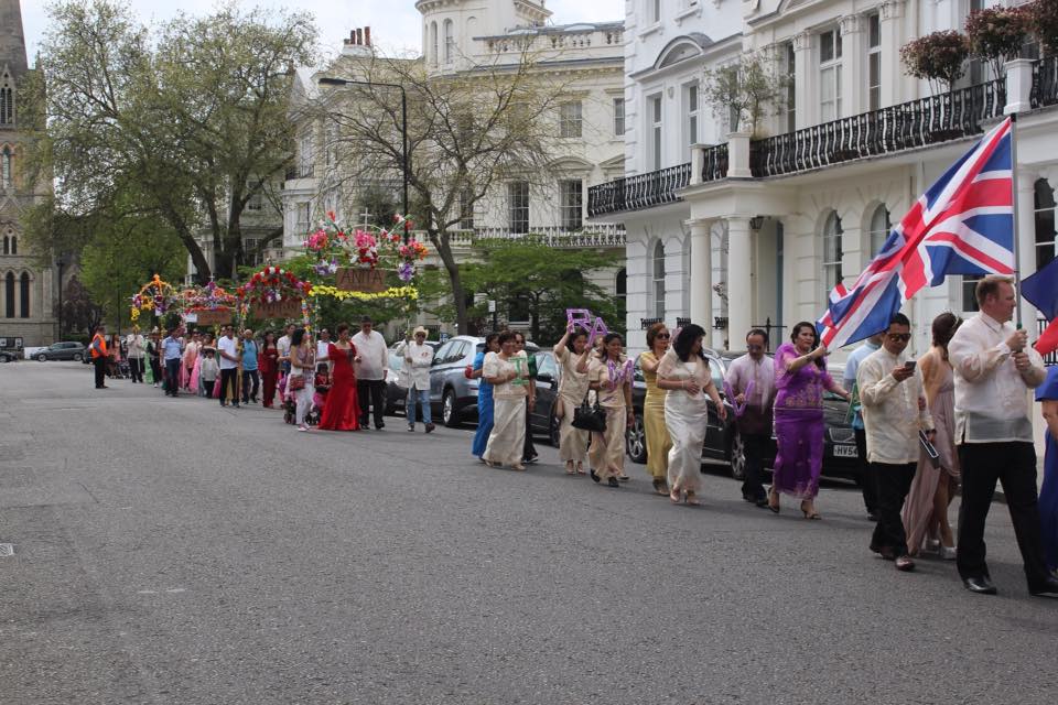 Flores de Mayo Parade, May 2016