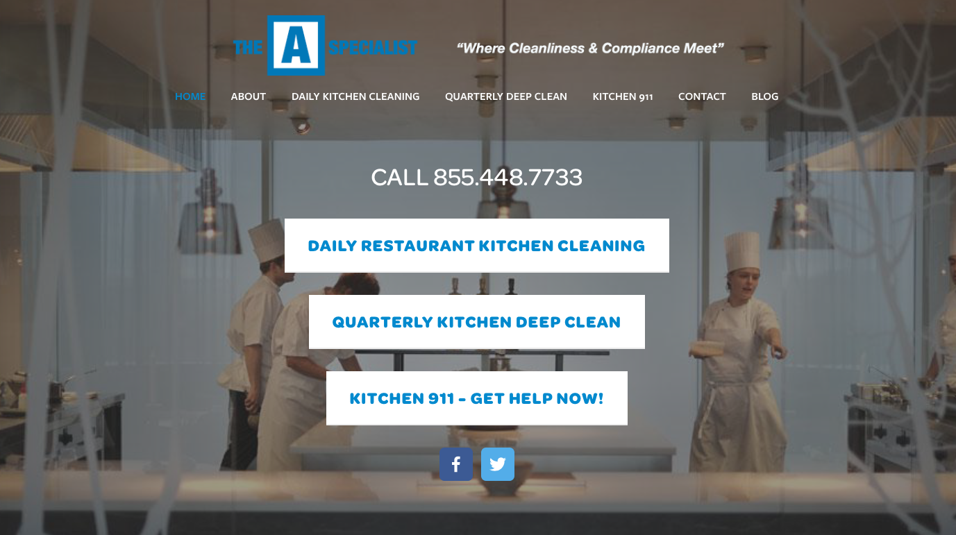 Copy of Copy of The A Specialist / Commercial Kitchen Cleaning