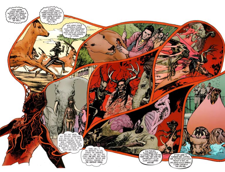 Animal Man #4 (Jeff Lemire, Travel Foreman)