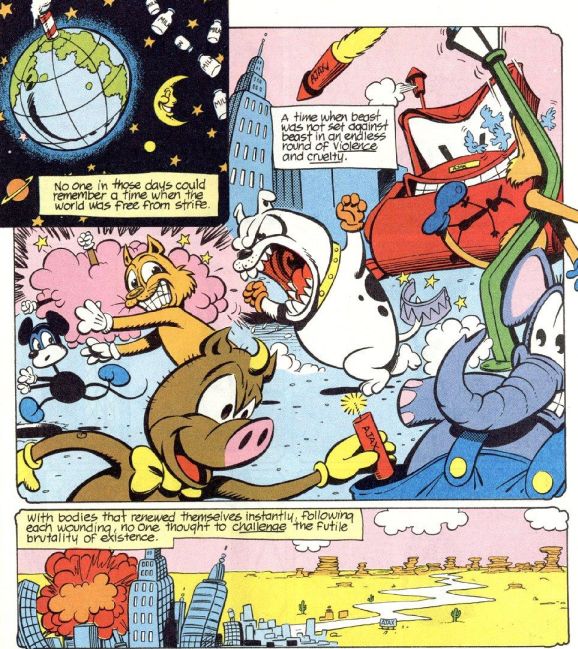 Animal Man #5 by Grant Morrison and Chas Truog