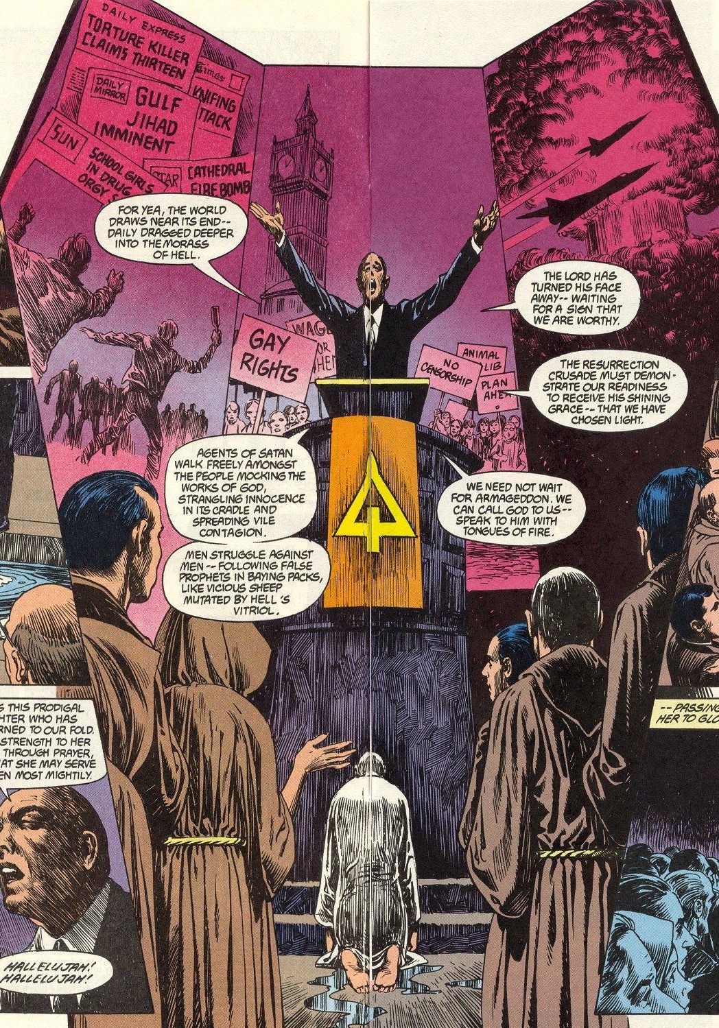 Hellblazer #8 by Jamie Delano and John Ridgway