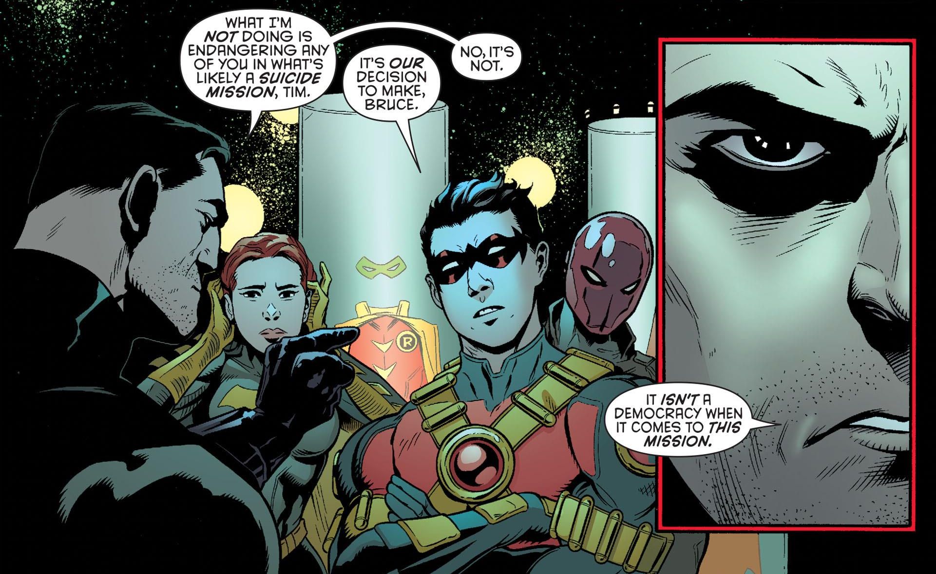 Batman and Robin #34 (Peter J. Tomasi, Patrick Gleason)
