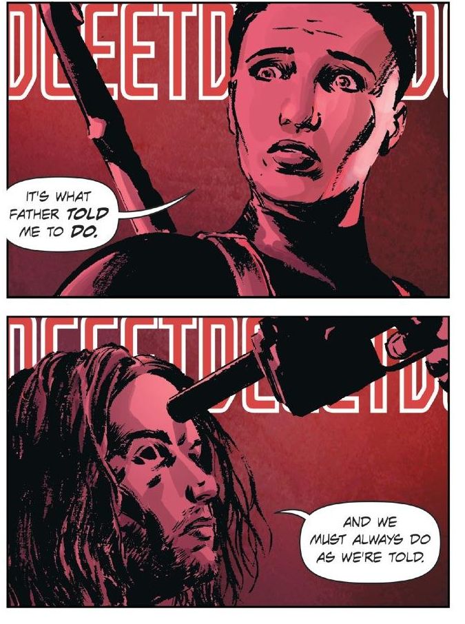 Lazarus #14 (Greg Rucka, Michael Lark)