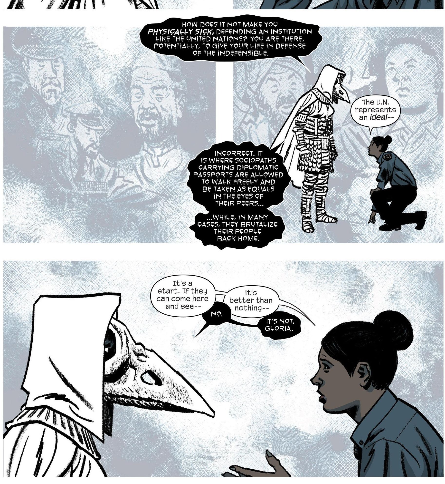 Moon Knight #10 by Brian Wood and Greg Smallwood (Marvel, 2015)