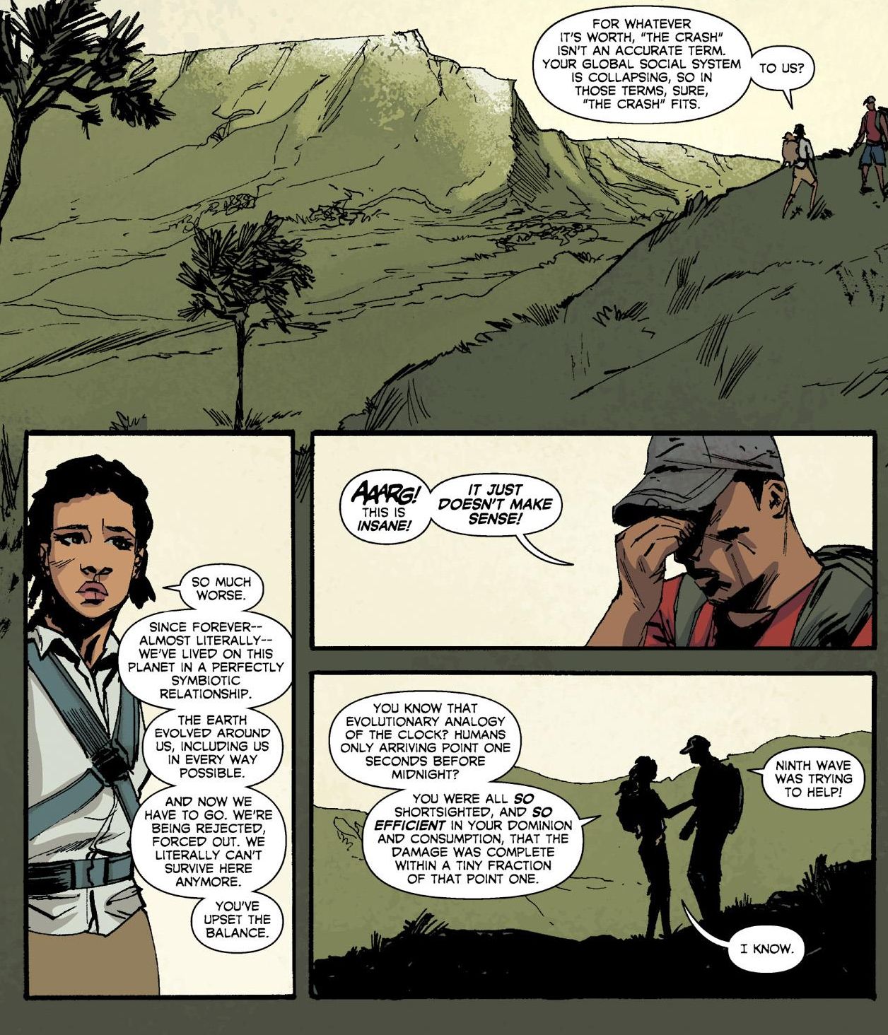 The Massive #27 & 28 by Brian Wood and Daniel Zezelj (Dark Horse, 2014)