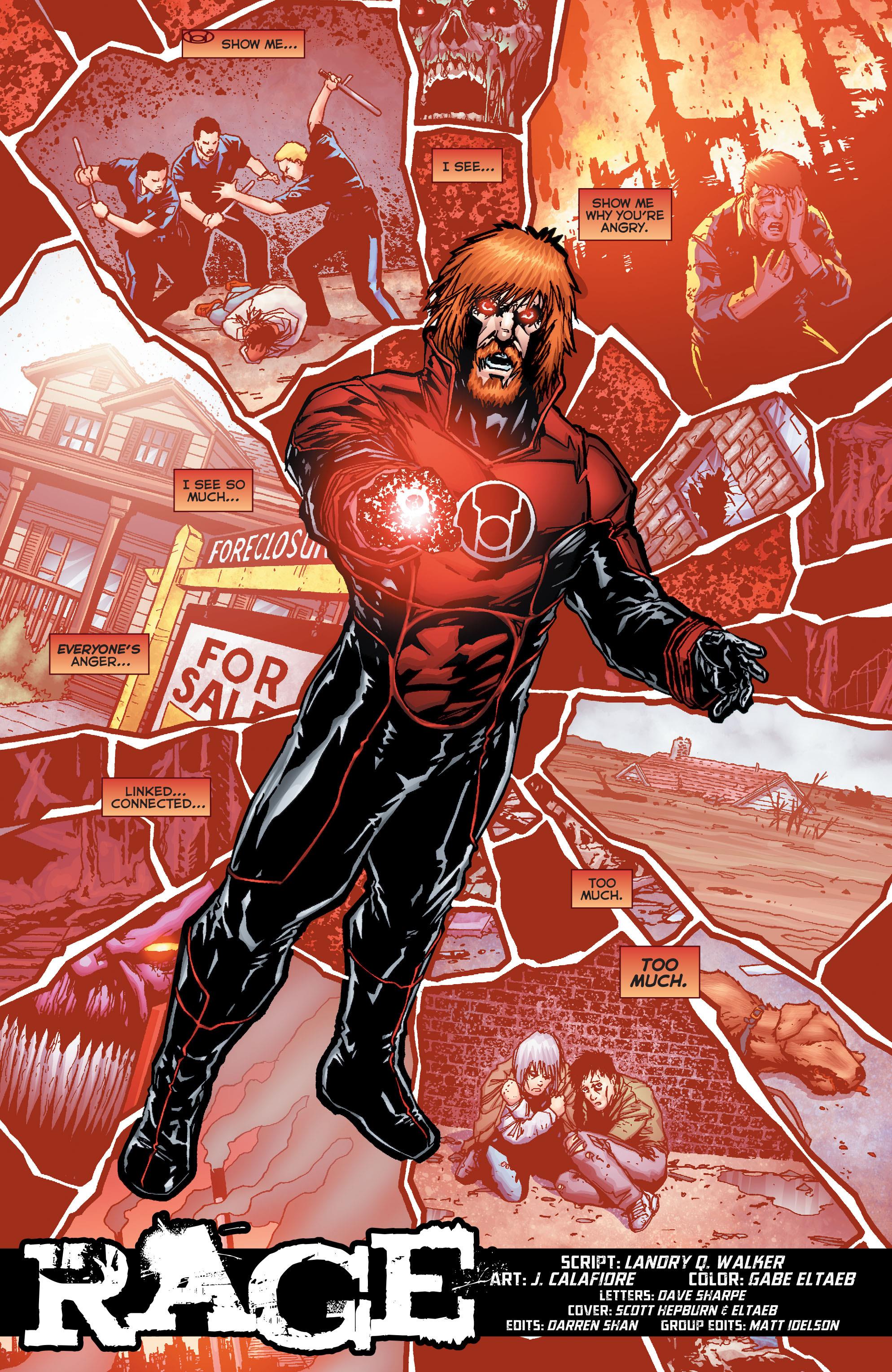 Red Lanterns #38 by Landry Q. Walker and J. Calafiore (2015)