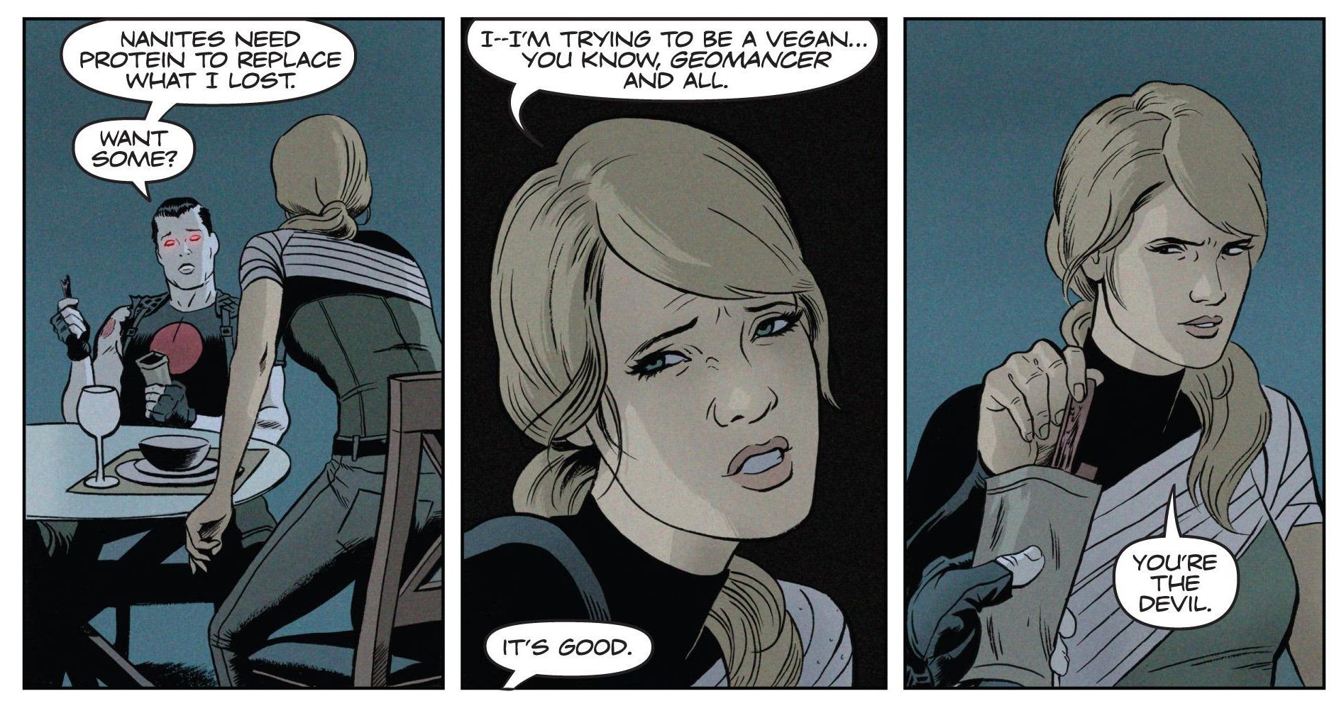 The Valiant #4 by Jeff Lemire, Matt Kindt and Paolo Rivera (2015)
