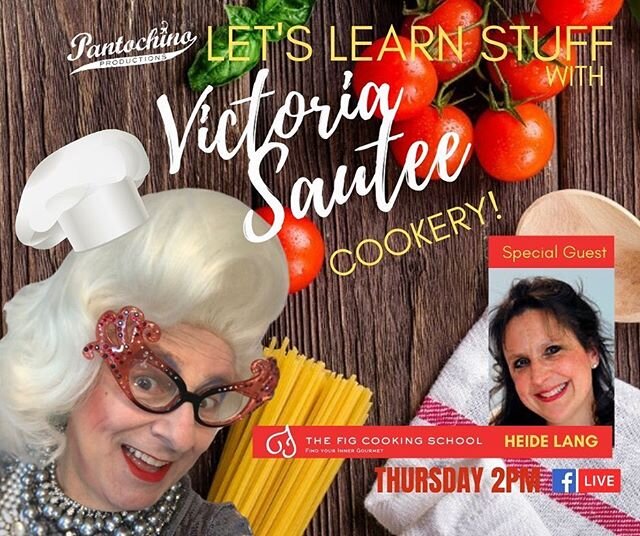 We&rsquo;re so excited to join @pantochino Productions on Facebook Live for Let&rsquo;s Learn Stuff with Victoria Sautee tomorrow! Join us at 2pm Thursday on Pantochino&rsquo;s Facebook page to tune in.