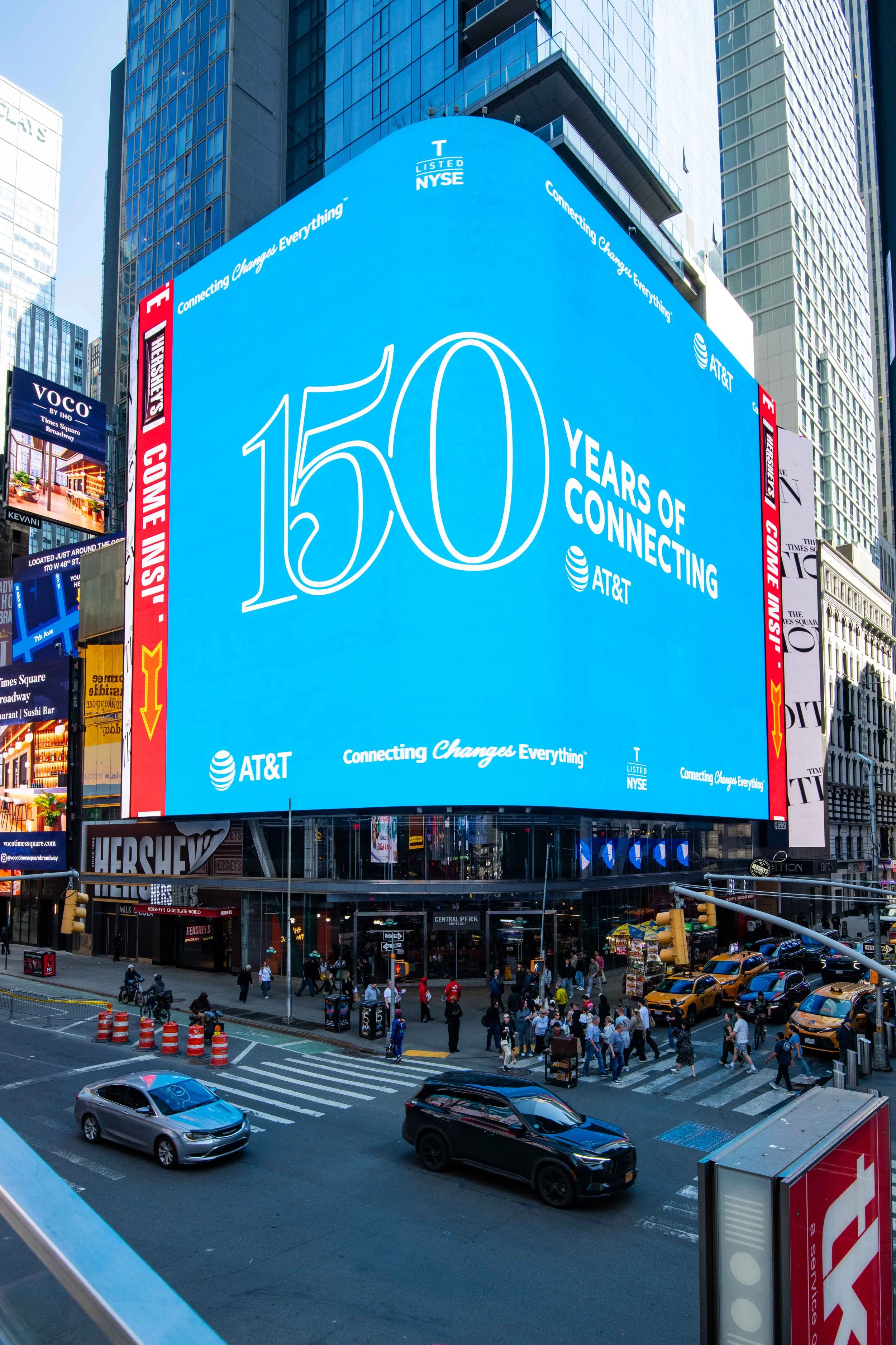 AT&amp;T 150TH ANNIVERSARY BILLBOARD