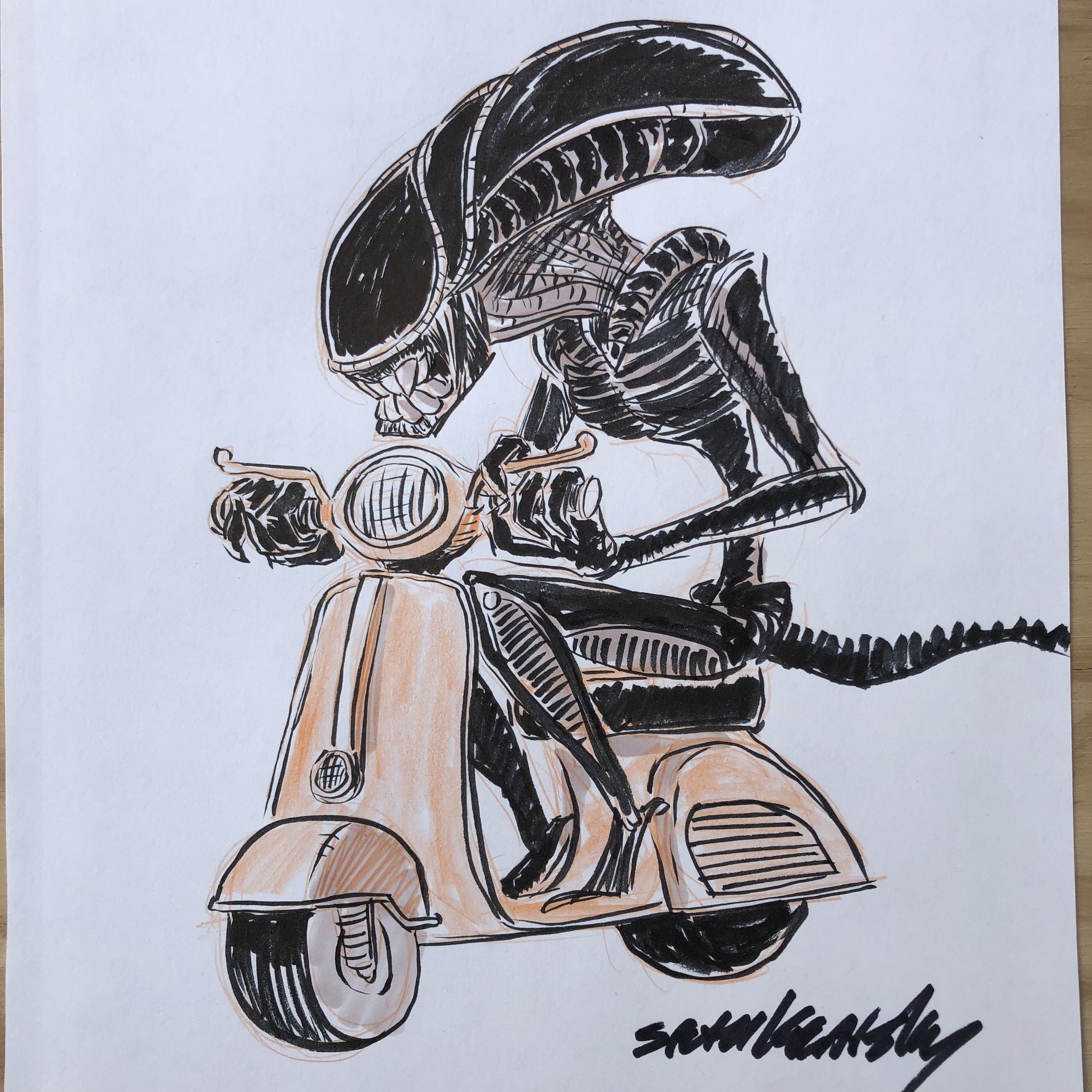 Alien Vespa