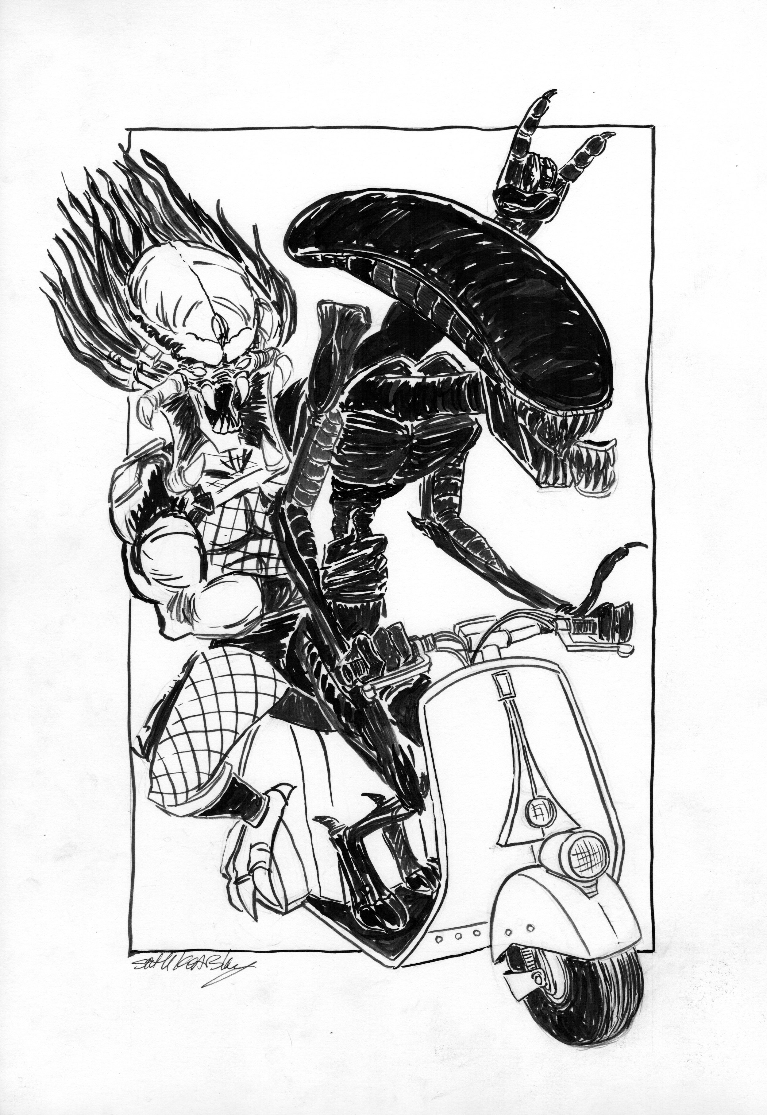 Alien loves Predator