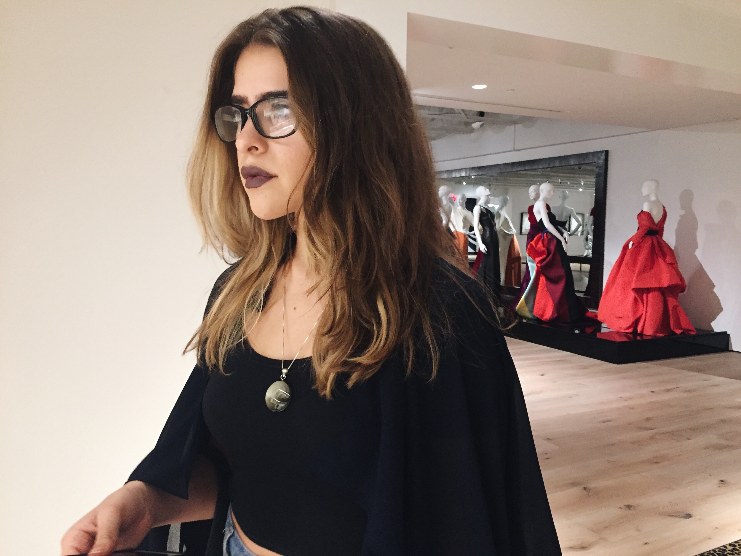 Click to expand. Me, a rare sighting in glasses because my contacts were hurting. 