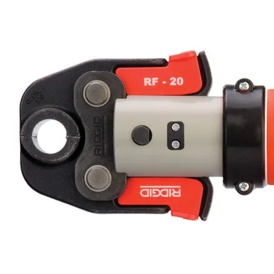 FEATURES40% Lighter and 33% Smaller than Standard Series Jaws enabling them to fit into tight spaces.Compatible only with RIDGID Compact Series pressing tool (100-B and RP 210-B).SPECIFICATIONSCapacity: 16-32mm for RF systems.