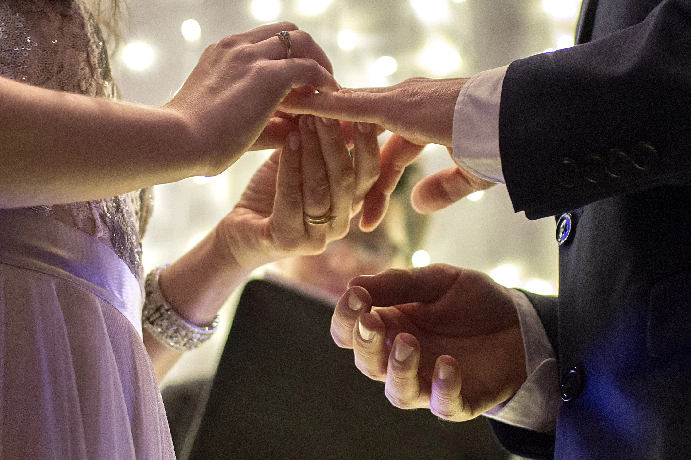 With this ring, I the wed