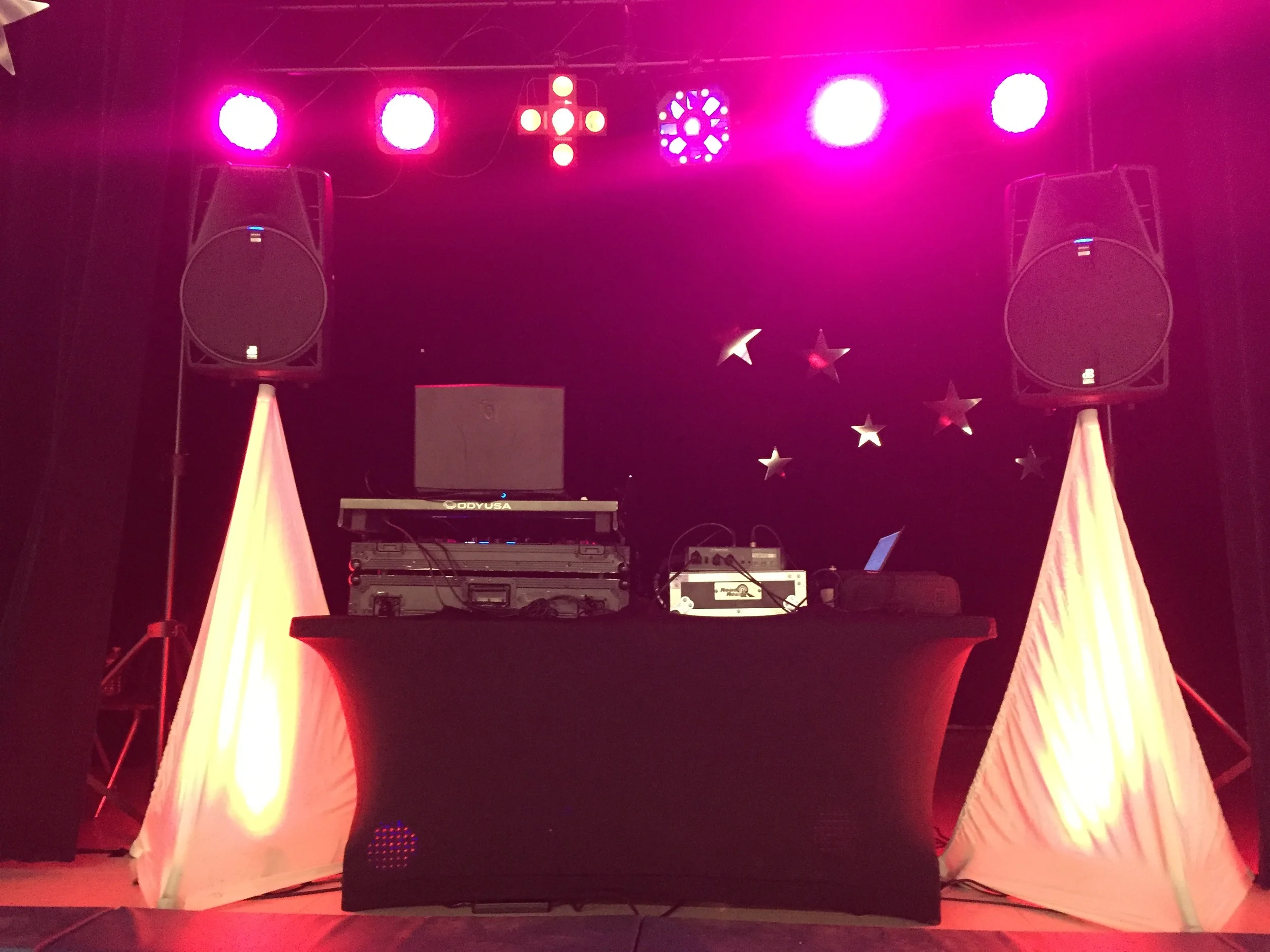 School Dance DJ Setup