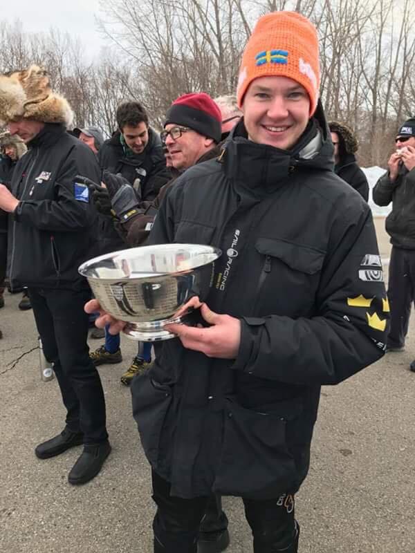 S-812 Eddie Klemets blev precis som vid VM bästa junior!