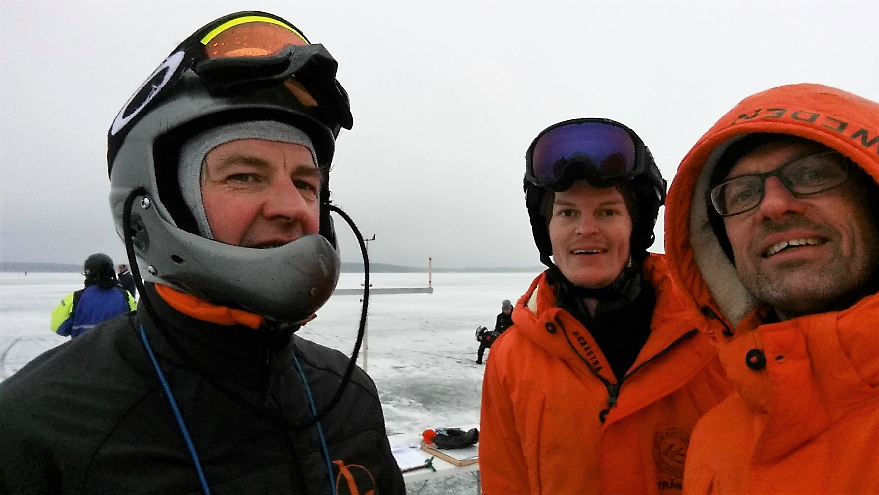 S-8 Fredrik Lönergren, S-794 Oscar Wersäll and S-896 Peter Witt (photo: Peter Witt)