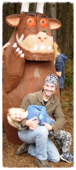 Everyone loves the Gruffalo wherever he goes!